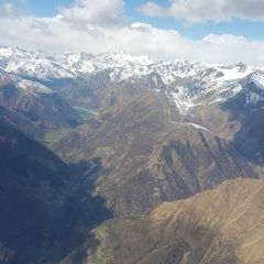 Flugwegposition um 11:42:32: Aufgenommen in der Nähe von 39025 Naturno BZ, Italien in 3615 Meter
